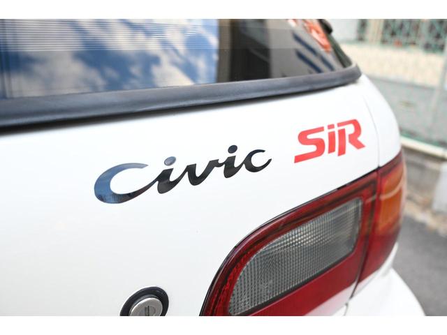 シビック SiRII ユーザー買取 VTEC B18C 5MT サンルーフ P1レーシング15インチAW 新品BSタイヤ4本 ゼロファ新品ヘッドライト&フォグ DIXCEL新品Bロータ&パッド RECAROフルバケ(42枚目)
