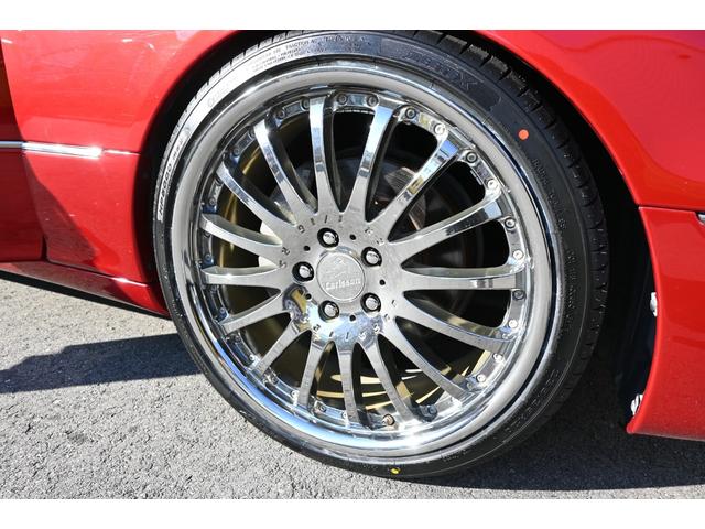 セルシオ ｅＲ仕様　Ｂ仕様　３０後期　カールソン２０インチＡＷ　新品タイヤ４本　車高調　サンルーフ　黒革パワーシート　レクサス赤全塗装済　キーレスキー　ＥＴＣ　純正ナビ　シートヒーター・クーラー　クルーズコントロール（6枚目）