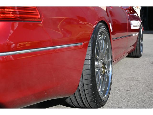 セルシオ ｅＲ仕様　Ｂ仕様　３０後期　カールソン２０インチＡＷ　新品タイヤ４本　車高調　サンルーフ　黒革パワーシート　レクサス赤全塗装済　キーレスキー　ＥＴＣ　純正ナビ　シートヒーター・クーラー　クルーズコントロール（10枚目）