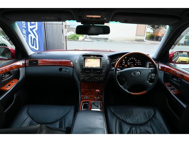 セルシオ ｅＲ仕様　Ｂ仕様　３０後期　カールソン２０インチＡＷ　新品タイヤ４本　車高調　サンルーフ　黒革パワーシート　レクサス赤全塗装済　キーレスキー　ＥＴＣ　純正ナビ　シートヒーター・クーラー　クルーズコントロール（35枚目）