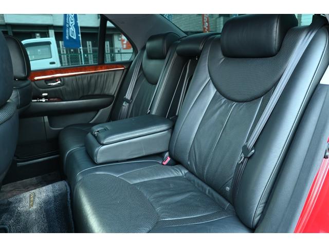 セルシオ ｅＲ仕様　Ｂ仕様　３０後期　カールソン２０インチＡＷ　新品タイヤ４本　車高調　サンルーフ　黒革パワーシート　レクサス赤全塗装済　キーレスキー　ＥＴＣ　純正ナビ　シートヒーター・クーラー　クルーズコントロール（46枚目）