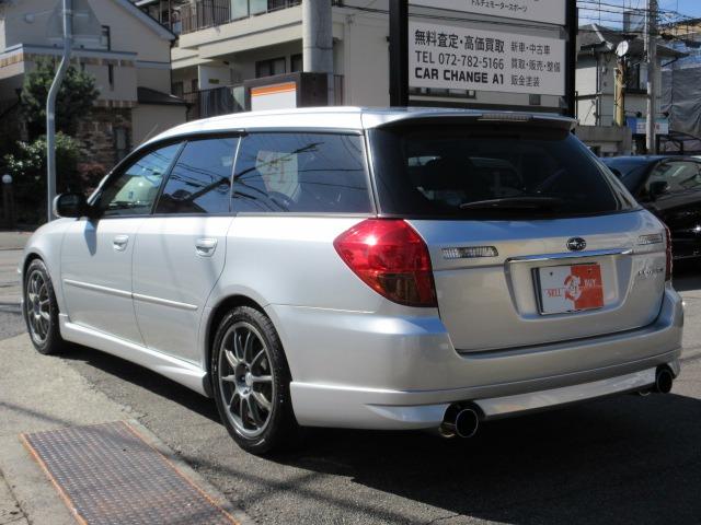 レガシィツーリングワゴン ２．０ＧＴ　Ｆ．Ｓ．Ｒエアロ　ＯＺレーシング１７インチＡＷ　柿本２本出しマフラー　ＨＫＳ強化クラッチ　ＢＩＬＳＴＥＩＮショックアブソーバー　社外スプリング　ローダウン　ＨＩＤヘッドライト　Ｐーシート　ナビ（11枚目）