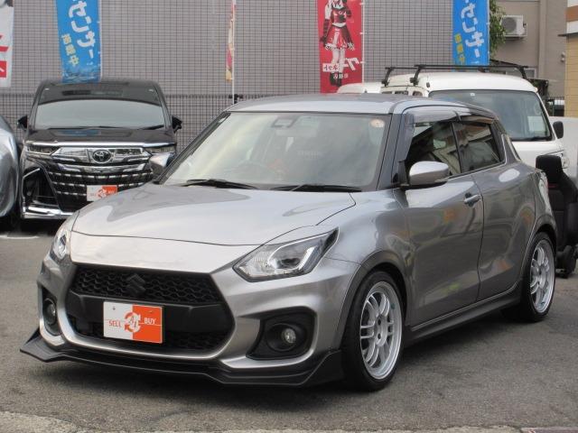 スイフトスポーツ ベースグレード セーフティPKG カロッツェリアDA ENKEI17インチAW HKS車高調 VALENTIテール HKSマフラー ダイヤモンドテクニックFスポイラー BRIDEフルバケット ユーザー買取車(4枚目)