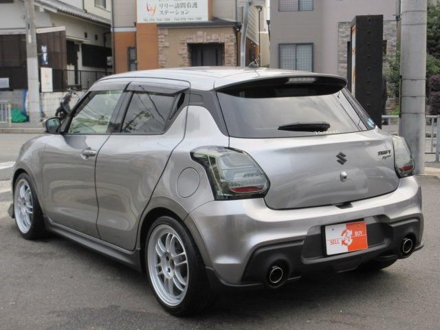 スイフトスポーツ ベースグレード セーフティPKG カロッツェリアDA ENKEI17インチAW HKS車高調 VALENTIテール HKSマフラー ダイヤモンドテクニックFスポイラー BRIDEフルバケット ユーザー買取車(8枚目)