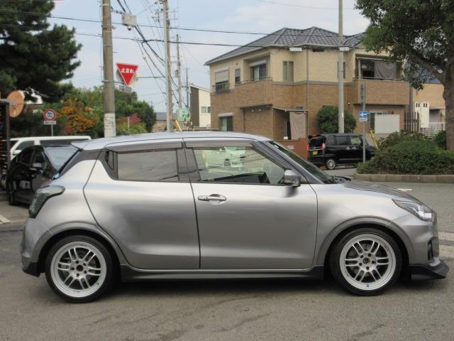 スイフトスポーツ ベースグレード セーフティPKG カロッツェリアDA ENKEI17インチAW HKS車高調 VALENTIテール HKSマフラー ダイヤモンドテクニックFスポイラー BRIDEフルバケット ユーザー買取車(11枚目)