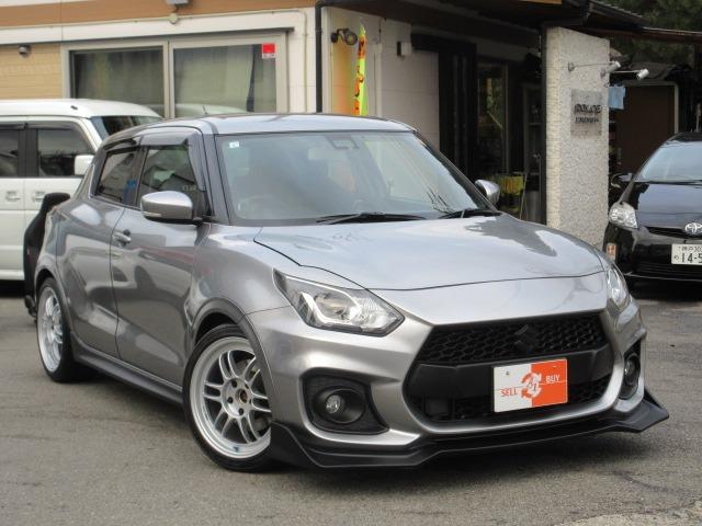 スイフトスポーツ ベースグレード セーフティPKG カロッツェリアDA ENKEI17インチAW HKS車高調 VALENTIテール HKSマフラー ダイヤモンドテクニックFスポイラー BRIDEフルバケット ユーザー買取車(12枚目)