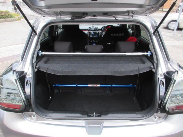 スイフトスポーツ ベースグレード セーフティPKG カロッツェリアDA ENKEI17インチAW HKS車高調 VALENTIテール HKSマフラー ダイヤモンドテクニックFスポイラー BRIDEフルバケット ユーザー買取車(37枚目)