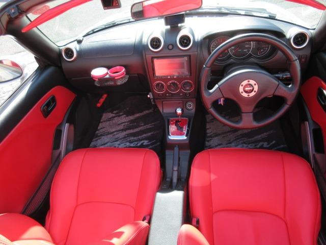 コペン アクティブトップ ナビ TV Bカメラ ドラレコ F,S,Rエアロ レザー調シートカバーBBS15インチAW MOMOステアリング トランクスポイラー シートヒーター ETC LEDヘッドライト 前後タワーバー(36枚目)