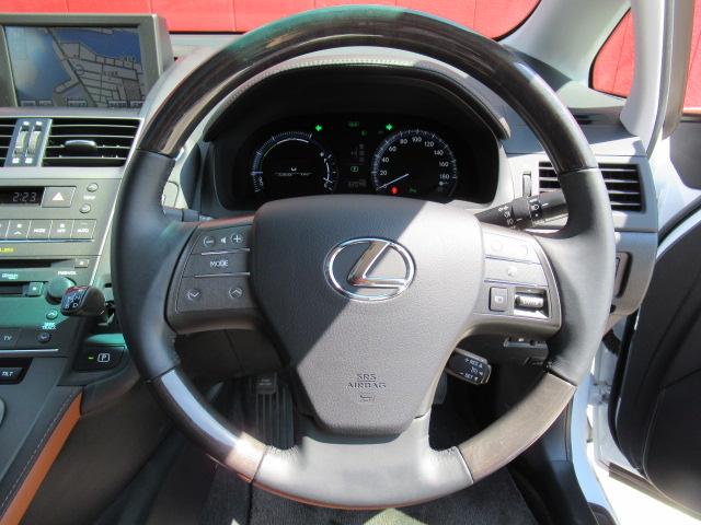 HS250h バージョンI 禁煙車 サンルーフ 茶本革シート(7枚目)
