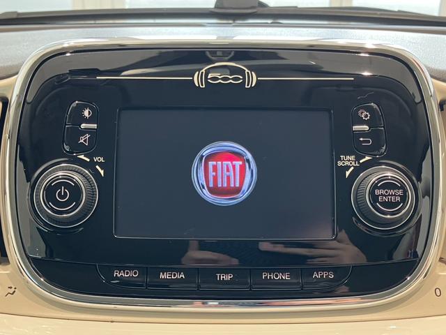 500 スーパーポップ 10thアニバーサリー 限定車 Uconnect ドラレコ ETC HIDヘッド キーレス 革巻きステアリング ディスプレイオーディオ(51枚目)