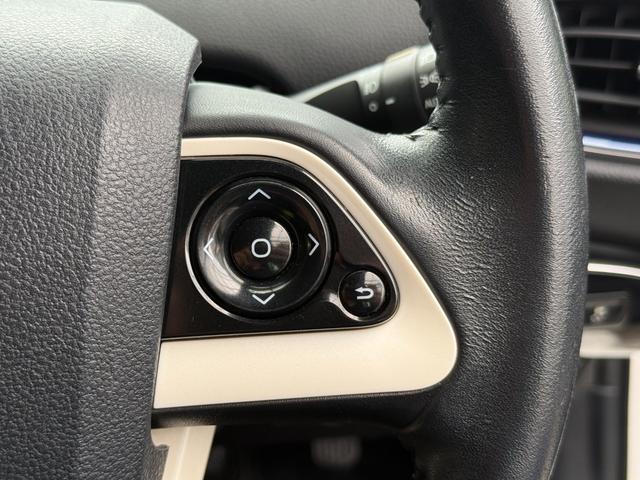 プリウス Ｓツーリングセレクション　エイムゲインバンパー／純正ナビ／Ｂｌｕｅｔｏｏｔｈ／バックモニター／フルセグ／ＥＴＣ／ソフトレザーシート／ＡＭＥ１９インチＡＷ／シートヒーター／ＬＥＤヘッドライト／オートライト／オート格納ミラー（23枚目）