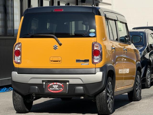 ハスラー Ｊターボ　ブラックインテリアパッケージ／ハイブリッド／衝突軽減／８型ナビ／Ｂｌｕｅｔｏｏｔｈ／Ｒカメラ／フルセグ／ドラレコ／ＥＴＣ／ハーフレザー／シートヒーター／クルコン／ＨＩＤヘッド／純正１５ＡＷ／１オーナー（2枚目）