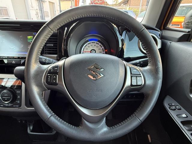 ハスラー Ｊターボ　ブラックインテリアパッケージ／ハイブリッド／衝突軽減／８型ナビ／Ｂｌｕｅｔｏｏｔｈ／Ｒカメラ／フルセグ／ドラレコ／ＥＴＣ／ハーフレザー／シートヒーター／クルコン／ＨＩＤヘッド／純正１５ＡＷ／１オーナー（22枚目）