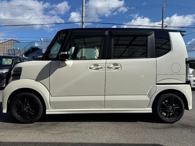 Ｎ－ＢＯＸカスタム Ｇ　ＳＳパッケージ　ツートンカラースタイル／パワースライドドア／シートヒーター／スマートキー×２／ＥＴＣ／カロッツェリアオーディオ／ＡＵＸ／ＨＩＤヘッドライト／オートライト／オート格納ミラー／純正１４インチアルミホイール（40枚目）