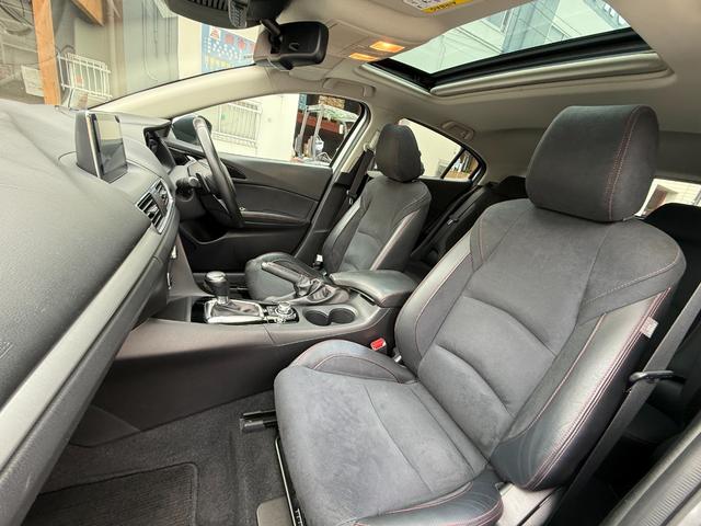 アクセラスポーツ ＸＤ　／サンルーフ／衝突軽減／ＢＯＳＥ／ナビ／Ｂｌｕｅｔｏｏｔｈ／バックカメラ／フルセグ／前後ドラレコ／ＥＴＣ／ハーフレザー／パワーシート／シートヒーター／ソナー／ヘッドアップディスプレイ／レーダークルーズ（7枚目）