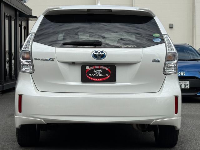 プリウスアルファ Ｓツーリングセレクション　／カロッツェリアナビ／Ｂｌｕｅｔｏｏｔｈ／バックモニター／フルセグ／クルーズコントロール／スマートキー／ＬＥＤヘッドライト／オートライト／電動格納ミラー／純正スポイラー／純正１６インチアルミホイール（44枚目）