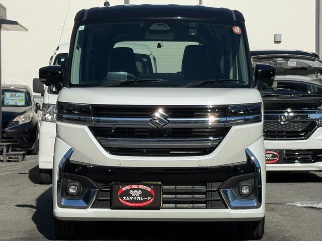 スペーシアカスタム ハイブリッドXSターボ /9型ナビ/全方位モニター/両側パワースライドドア/衝突軽減/レーダークルーズ/Bluetooth/ETC/前後ドラレコ/LEDヘッド/ハーフレザー/ハンドル&シートヒーター/ヘッドアップディスプレイ(54枚目)