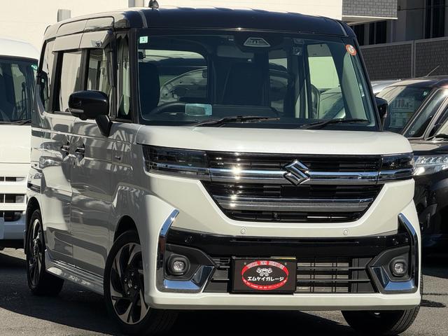 スペーシアカスタム ハイブリッドXSターボ /9型ナビ/全方位モニター/両側パワースライドドア/衝突軽減/レーダークルーズ/Bluetooth/ETC/前後ドラレコ/LEDヘッド/ハーフレザー/ハンドル&シートヒーター/ヘッドアップディスプレイ(58枚目)