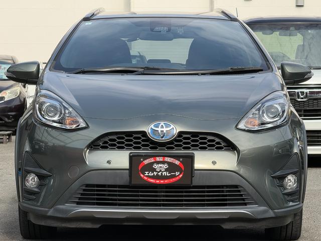 アクア クロスオーバー グラム /衝突軽減/純正ナビ/Bluetooth/バックモニター/テレビ/ドライブレコーダー/ハーフレザーシート/スマートキー/クリアランスソナー/純正16インチアルミホイール/レーンキープアシスト(62枚目)