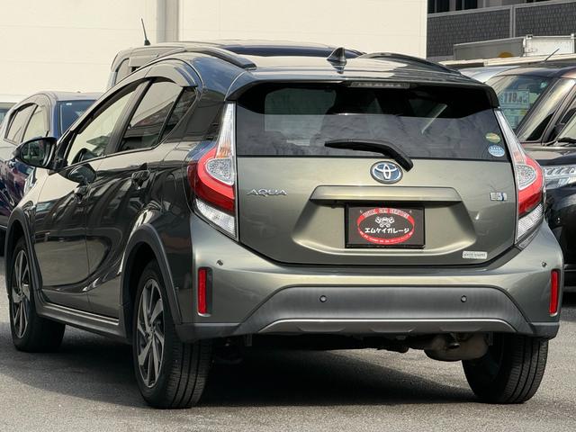 アクア クロスオーバー グラム /衝突軽減/純正ナビ/Bluetooth/バックモニター/テレビ/ドライブレコーダー/ハーフレザーシート/スマートキー/クリアランスソナー/純正16インチアルミホイール/レーンキープアシスト(67枚目)