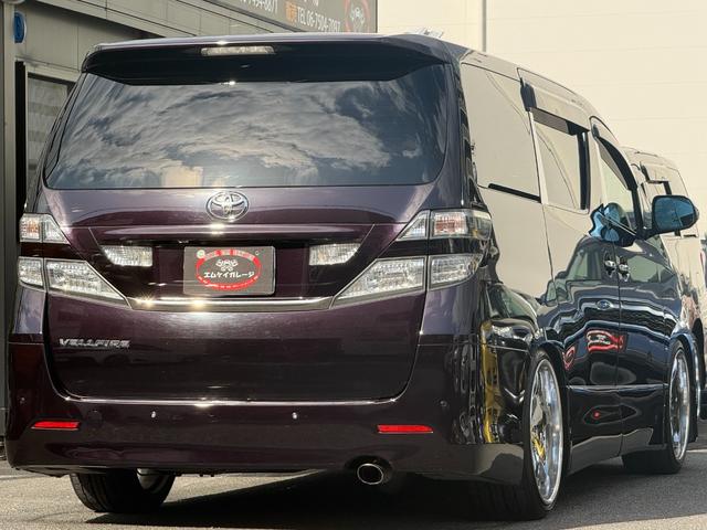 ヴェルファイア 2.4Z プラチナムセレクション /両側パワースライドドア/パワーバックドア/純正ナビ/フリップダウンモニター/Bluetooth/バックモニター/フルセグ/車高調/20インチアルミホイール/シートカバー/HIDヘッドライト(2枚目)
