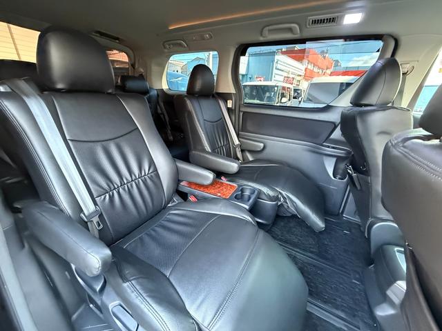 ヴェルファイア 2.4Z プラチナムセレクション /両側パワースライドドア/パワーバックドア/純正ナビ/フリップダウンモニター/Bluetooth/バックモニター/フルセグ/車高調/20インチアルミホイール/シートカバー/HIDヘッドライト(7枚目)