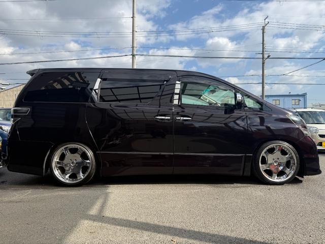 ヴェルファイア 2.4Z プラチナムセレクション /両側パワースライドドア/パワーバックドア/純正ナビ/フリップダウンモニター/Bluetooth/バックモニター/フルセグ/車高調/20インチアルミホイール/シートカバー/HIDヘッドライト(46枚目)