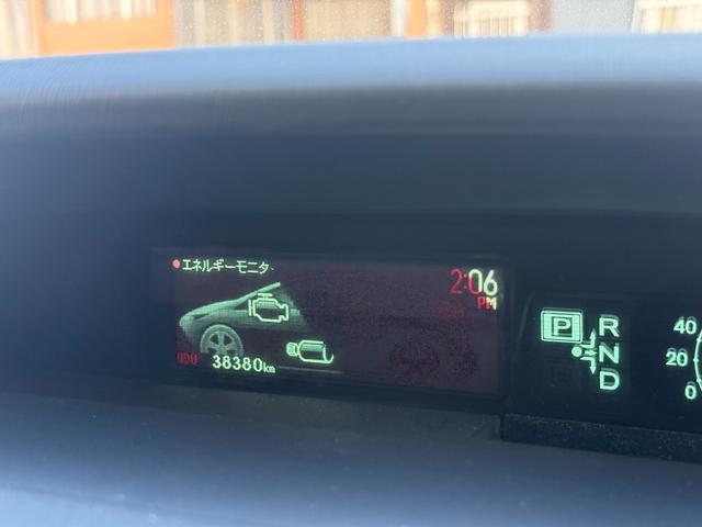 プリウス G 純正ナビ/Bluetooth/バックモニター/フルセグ/ドライブレコーダー/ハーフレザーシート/パワーシート/クルーズコントロール/ステアリングスイッチ/オートライト/スマートキー(27枚目)