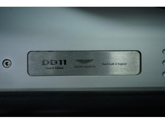 ＤＢ１１ ローンチエディション　Ｖ１２　正規ディーラー車　ディーラー点検記録　右ハンドル　赤革シート（20枚目）