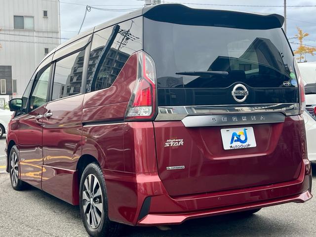 セレナ ハイウェイスター 純正大型ナビ フルセグテレビ 全方位カメラ 衝突軽減両側電動 クルコン スマートキー LEDヘッドライト フォグ ドラレコ ETC 純正アルミ(5枚目)
