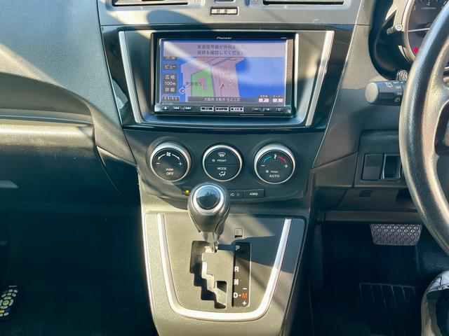 プレマシー 20S-スカイアクティブ 後期型 純正ナビ フルセグテレビ バックカメラ 天井モニター 両側電動 スマートキー アイストップ HIDヘッドライト フォグ ETC 純正アルミ(17枚目)