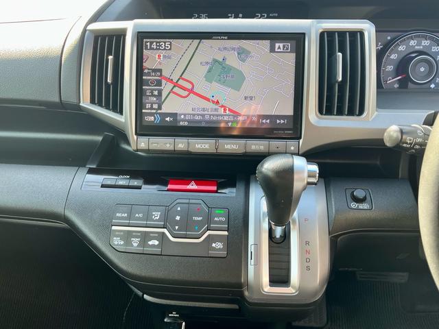 ステップワゴンスパーダ Z クールスピリット アルパイン大型ナビ フルセグテレビ バックカメラ 天井モニター 両側電動 クルコン コンビシート パドルシフト HIDヘッド フォグ ドラレコ ETC 純正アルミ(23枚目)