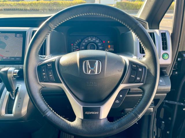 ステップワゴンスパーダ Z クールスピリット アルパイン大型ナビ フルセグテレビ バックカメラ 天井モニター 両側電動 クルコン コンビシート パドルシフト HIDヘッド フォグ ドラレコ ETC 純正アルミ(27枚目)