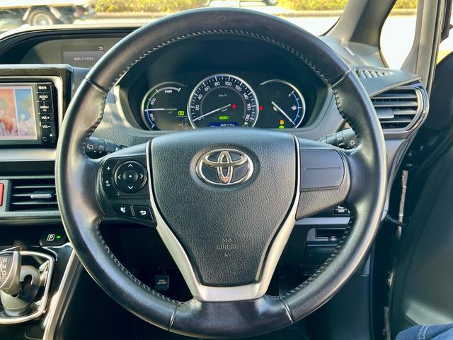 エスクァイア ハイブリッドXi 純正ナビ フルセグテレビ バックカメラ Bluetooth 両側電動 スマートキー シートヒーター LEDヘッドライト フォグ ETC 純正アルミ(24枚目)