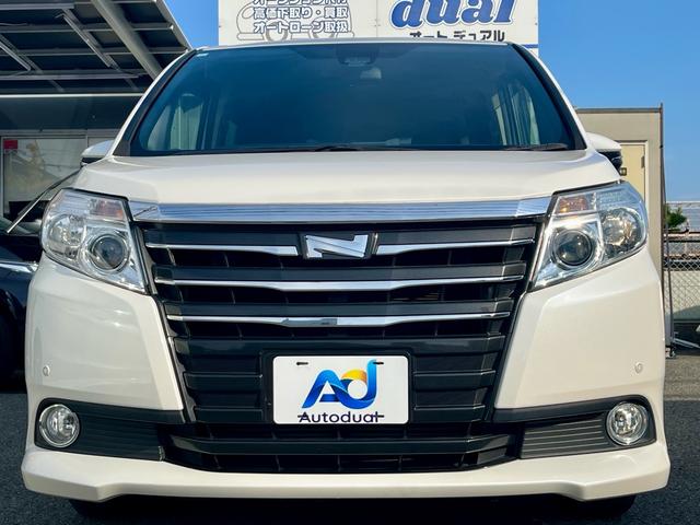 ノア G 純正大型ナビ フルセグテレビ バックカメラ 衝突軽減 両側電動 クルコン スマートキー コーナーセンサー LEDヘッドライト フォグ ETC 純正アルミ(2枚目)