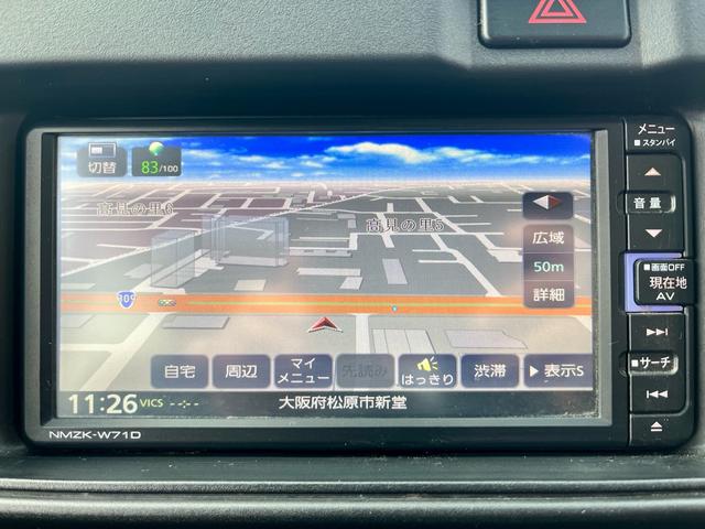 ハイゼットカーゴ クルーズターボＳＡＩＩＩ　純正ナビ　フルセグテレビ　衝突軽減ブレーキ　ターボ　キーレス　パワーウィンドウ　電動格納ミラー　ＬＥＤヘッドライト　オートライト　ＥＴＣ（16枚目）