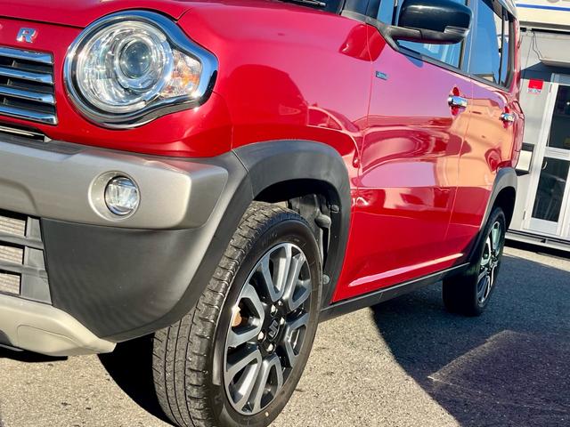 ハスラー ＪスタイルＩＩターボ　社外ナビ　フルセグテレビ　ターボ　衝突軽減　パドルシフト　コンビシート　クルコン　スマートキー　ＨＩＤヘッドライト　フォグ　シートヒーター　アイストップ　純正アルミ（8枚目）