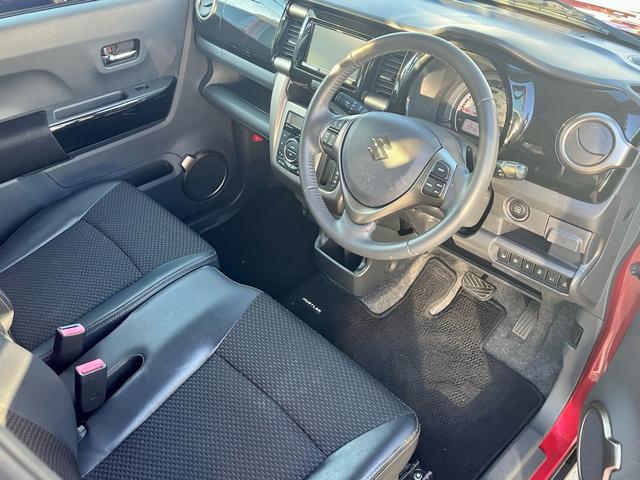 ハスラー ＪスタイルＩＩターボ　社外ナビ　フルセグテレビ　ターボ　衝突軽減　パドルシフト　コンビシート　クルコン　スマートキー　ＨＩＤヘッドライト　フォグ　シートヒーター　アイストップ　純正アルミ（28枚目）