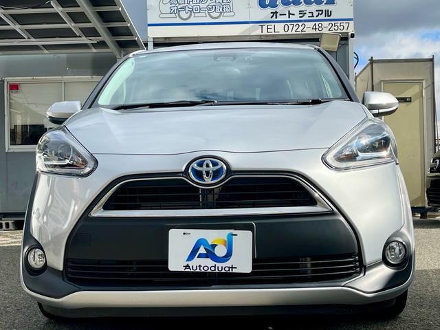 シエンタ ハイブリッドＧ　クエロ　純正ナビ　フルセグテレビ　バックカメラ　衝突軽減　両側電動　スマートキー　コンビシート　シートヒーター　ＬＥＤヘッドライト　フォグ　ドラレコ　ＥＴＣ　純正アルミ（2枚目）