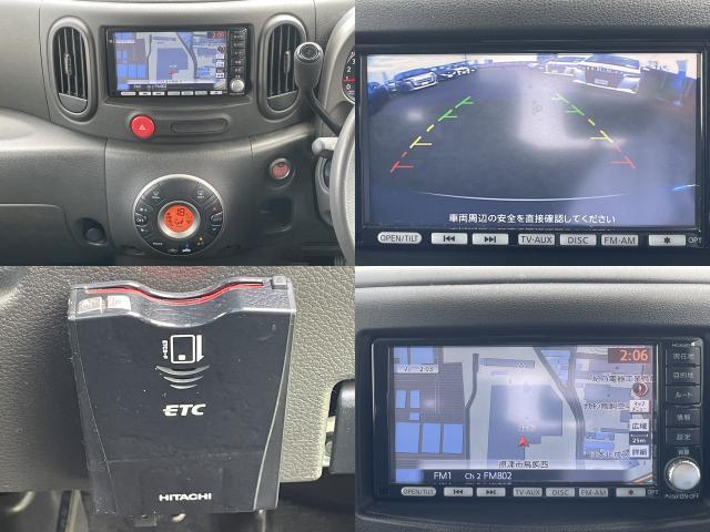 キューブ １５Ｘ　Ｖセレクション　純正ナビ／地デジ／ＥＴＣ／バックカメラ／ベンチシート／禁煙車（6枚目）