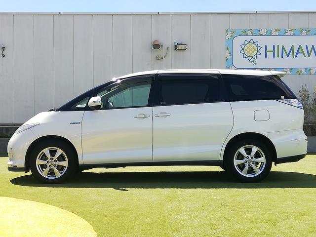 TOYOTA ESTIMA HYBRID X | 2008 | PEARL WHITE | 63000 km