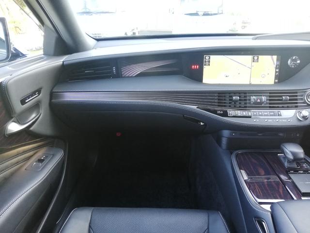 ＬＳ ＬＳ５００　Ｉパッケージ　レクサスセーフティ／黒革シート／パワーシート／ＨＵＤ／純正ナビ／パノラミックビューモニター／シートベンチレーション（26枚目）