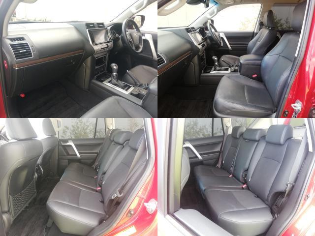 ランドクルーザープラド TX Lパッケージ トヨタセーフティーセンス/純正ナビ/地デジフルセグTV/黒革シート/シートエアコン/LEDヘッドライト/オートハイビーム/スマートキー/禁煙車(9枚目)