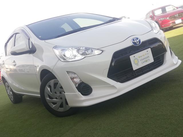 アクア S プリクラッシュセーフティー/車線逸脱警報/LDA/VSC/スマートキー/LEDヘッドライト/フロントスポイラー/純正ナビ/地デジ/ETC(13枚目)