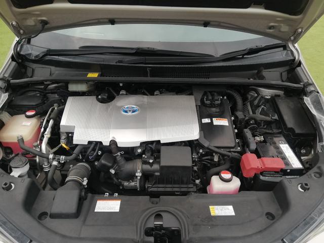 プリウス Ａ　プリクラッシュセーフティー／ＢＳＭ／ＬＤＡ／レーンキープアシスト／クルーズコントロール／バックカメラ／フロントビューカメラ／ＨＵＤ／オートハイビーム／パーキングアシスト（76枚目）