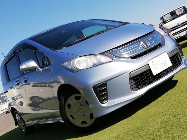 フリードハイブリッド ジャストセレクション　電動スライド／純正ナビ／純正リアモニター／バックカメラ／ＨＩＤヘッドライト／ホンダスマートキーシステム／買取車／オートライト／禁煙車（14枚目）