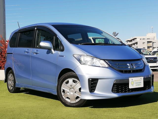 フリードハイブリッド ジャストセレクション　電動スライド／純正ナビ／純正リアモニター／バックカメラ／ＨＩＤヘッドライト／ホンダスマートキーシステム／買取車／オートライト／禁煙車（23枚目）