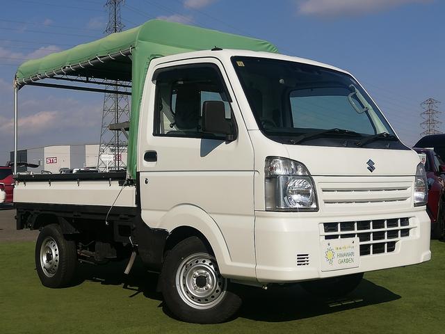 キャリイトラック KCエアコン・パワステ スズキセーフティサポート装着車両/デュアルカメラブレーキサポート/レーンキープアシスト/横滑り防止/荷台幌取付/禁煙車/純正ラジオ(25枚目)