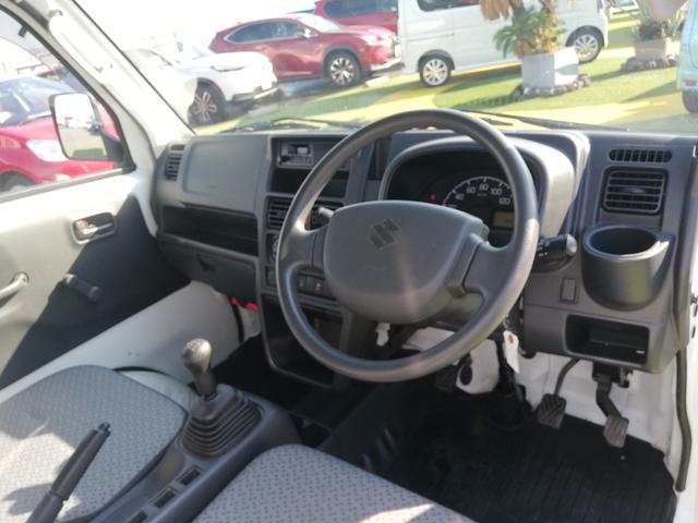 キャリイトラック KCエアコン・パワステ スズキセーフティサポート装着車両/デュアルカメラブレーキサポート/レーンキープアシスト/横滑り防止/荷台幌取付/禁煙車/純正ラジオ(42枚目)