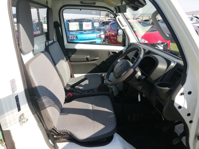 キャリイトラック KCエアコン・パワステ スズキセーフティサポート装着車両/デュアルカメラブレーキサポート/レーンキープアシスト/横滑り防止/荷台幌取付/禁煙車/純正ラジオ(43枚目)